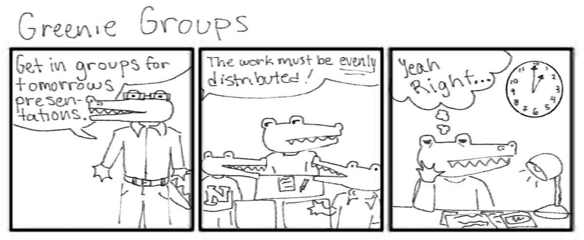 Cartoon: Greenie Groups